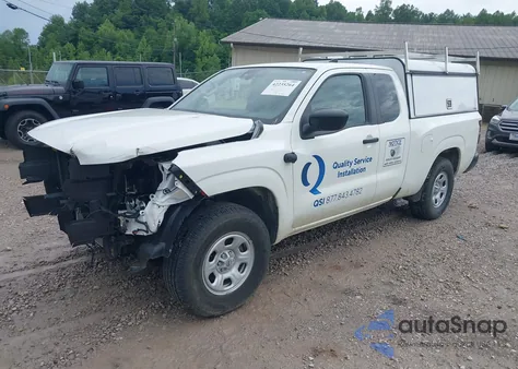 2024 Nissan Frontier S из США, поврежденный, VIN 1N6ED1CL0RN656752